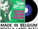 JOHNNY HALLYDAY CEUX QHE L'AMOUR A BLESSES 45 T BELGE BELGIQUE LABEL BLEU POCH 2