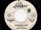 ROCKABILLY-EDDIE COCHRAN-LIBERTY 55203-SOMETHIN' ELSE/BOLL WEEVIL SONG-PROMO
