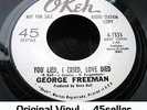 ? George Freeman PROMO 'You Lied I Cried Love Died' RARE Northern Soul 45 HEAR