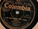 BESSIE SMITH I'M WILD ABOUT THAT THING COLUMBIA 78 FEMALE BLUES EDDIE LANG