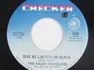 Funk Soul Gospel 45 - Salem Travelers - Give Me Liberty Or Death - Checker - VG+