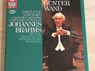 BRAHMS Complete Symphonies GUNTER WAND 1stPress HARMONIA MUNDI 2LP MINT