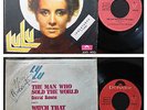DAVID BOWIE COVER MADE IN ANGOLA (AFRICA) 7 *LULU - THE MAN WHO SOLD THE WORLD*