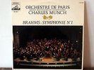 CHARLES MUNCH / BRAHMS symphonie n°1 / LVM CVB STEREO ED1 LP / EX-