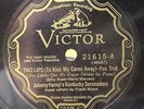 Johnny Hamp's Kentucky Serenaders TWO LIPS 1928 pre war fox trot VICTOR 21615 E