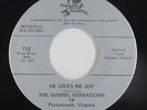 Sweet Soul Gospel 45 - Gospel Sensations - He Gives Me Joy - Pinewood - VG++ mp3