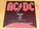 AC/DC - Highway to Hell LP 1st Press Amiga, signed by Angus Young, RAR