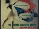GEORGE WALLINGTON: Jazz At Hotchkiss LP (deep groove original, RVG, sample rubb