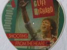 CLIFF RICHARD Rare 1984 SHAPED PICTURE DISC Shooting from the Heart  NearMINT