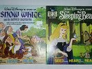 Vintage 2 Children's 45 Records Walt Disney's Snow White & Sleeping Beauty