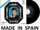 JOHNNY HALLYDAY SAN FRANCISCO RARE 45 TOURS ESPAGNOL SPAIN ESPAGNE SPANISH