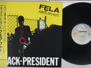 FELA KUTI BLACK PRESIDENT ARISTA 25RS-134 Japanese Pressing OBI Vinyl LP