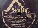 MICHEL WARLOP ET SON ORCHESTRE/DJANGO REINHARDT SWEET SUE 78rpm SWING SW.43