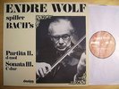 BACH Partita 2 & Sonata 3 ENDRE WOLF Danica DLP 8045 NM-