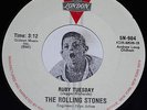 THE ROLLING STONES 45 Ruby Tuesday/ Let's Spend The Night 80's Jukebox Repress