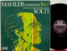 UK Decca 7BB 178/182 5 discs, Mahler, Symphonies 5, 6, & 7 Solti, Chicago SO