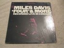 Miles Davis Four & More 60s LP 2-eye in shrink Columbia