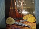 Toyohiko Satoh Italian Lute Music Philips LP NM Shipping 4$