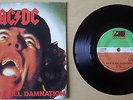 VGC+  AC/DC ROCK N ROLL DAMNATION b/w SIN CITY 7