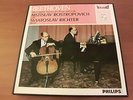 BEETHOVEN piano cello sonatas ROSTROPOVICH RICHTER hi-fi stereo 835182/83 2 lp