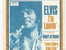 ELVIS PRESLEY i'm leavin'/heart of rome 1971 YUGOSLAVIAN 7'' SINGLE