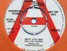 MARVIN GAYE UK TAMLA MOTOWN DEMO 45,PRETTY LITTLE BABY,1965.