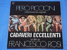 OST- CADAVERI ECCELLENTI - Musiche di Piero Piccioni - LP ITA 1976 MINT