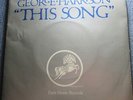 GEORGE HARRISON: This Song (45) NM - Picture Sleeve - Ships WORLDWIDE