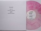 Clash - Live At Mont De Marsan LP CLEAR PINK SWIRLED VINYL Live France 1977 Punk