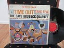 THE DAVE BRUBECK QUARTET TIME OUT COLUMBIA STEREO 3 EYE JAZZ LP