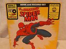 Collectible 1977 Marvel Comics Label THE AMAZING SPIDERMAN Book & Record LP Set