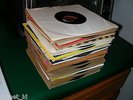 (  100  )  45 RPM RECORDS / ROCK N ROLL /   1950'S VOCALS / JUKE BOX PLAY