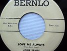 JODIE SANDS 45 Love Me Always Everybody Needs Somebody TEEN DOOWOP 1955 E7787