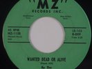 SPYDELS: Wanted Dead or Alive / No More Teasing MZ Rock Doo Wop 45 VG++ HEAR