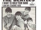 Original Beatles I Want To Hold Your Hand Sleeve Record West Coast version