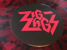 Zig Zags ?– Running Out Of Red (LP) red/black splatter, Castle Face, M