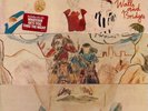 JOHN LENNON SEALED PROMO Walls And Bridges 1974 US APPLE LP STICKER BEATLES