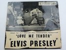 ELVIS PRESLEY ORIG 1956  UK  H.M.V . EP  LOVE ME TENDER    HIS MASTERS VOICE