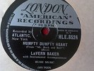 LAVERN BAKER LOVE ME RIGHT & HUMPTY DUMPTY HEART SHELLAC 78 RPM LONDON HLE 8524