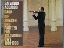 ACCARDO BACH SONATAS & PARTITAS VIOLIN SOLO PHILIPS ED.1 STEREO 3 LP 6703076 NM