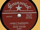 1958 CLASSIC ROCK 'N ROLL 78 : JACKIE WILSON ON BRUNSWICK 55105