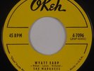 MARQUEES: Wyatt Earp OKEH Novelty Doo Wop ORIG 45 VG+ Hear