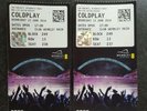 2 x Coldplay Tickets - Wednesday 15th June - Wembley Stadium, Premium Seats