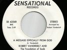 Robert Vanderbilt - Message From God - Sensational - Gospel Deep Sweet Soul .Mp3