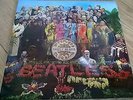 THE BEATLES - SGT PEPPER PICTURE DISC LP DIE CUT SLEEVE LOVELY CONDITION