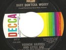 Northern Soul R&B 45 VERNON HARRELL & LITTLE GIGI 