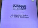 JOSEF SUK - JAN PANENKA / BEETHOVEN / SUPRAPHON