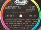 IRON MAIDEN - Somewhere In Time - RARE GUATEMALA LP