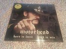 MOTÖRHEAD Born to loose... lived to win COLOR LP MINT LTD 100