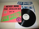 SEX PISTOLS - NEVER MIND THE BOLLOCKS - WB US 77 PROMO ORIG W/SUBMISSION STICKER